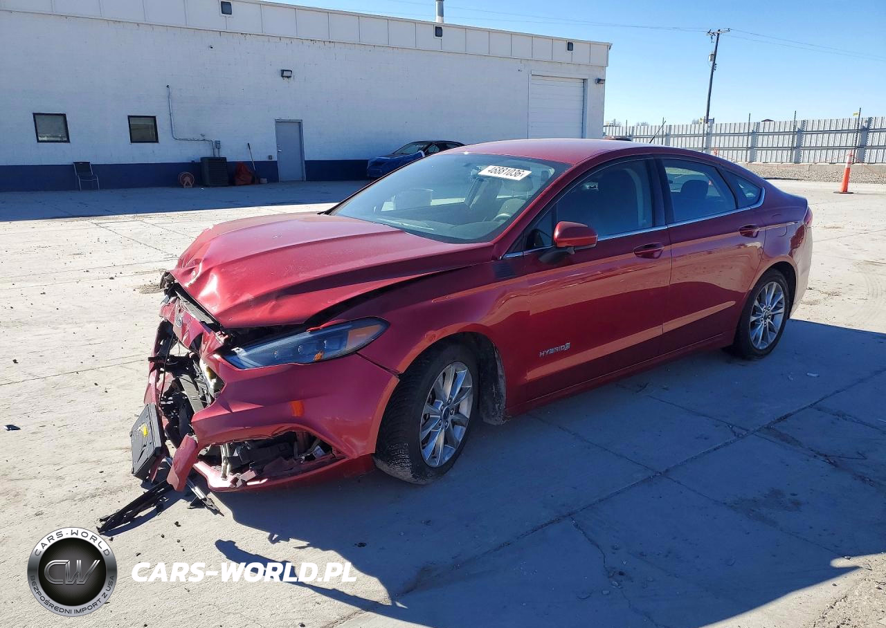 2017 Ford Fusion Se Hybrid