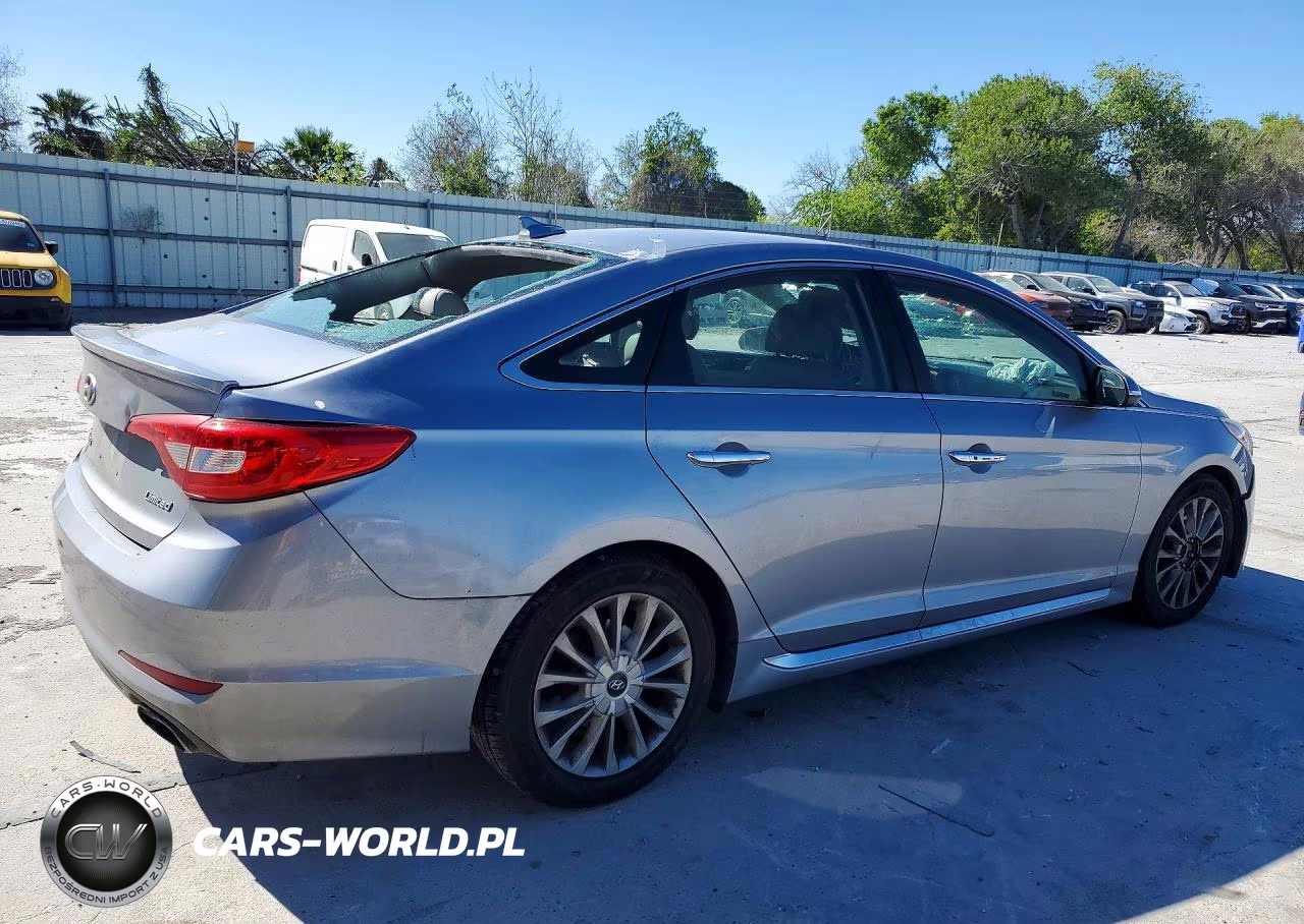 2015 Hyundai Sonata Limited VIN:5NPE34AF8FH049224 - 3