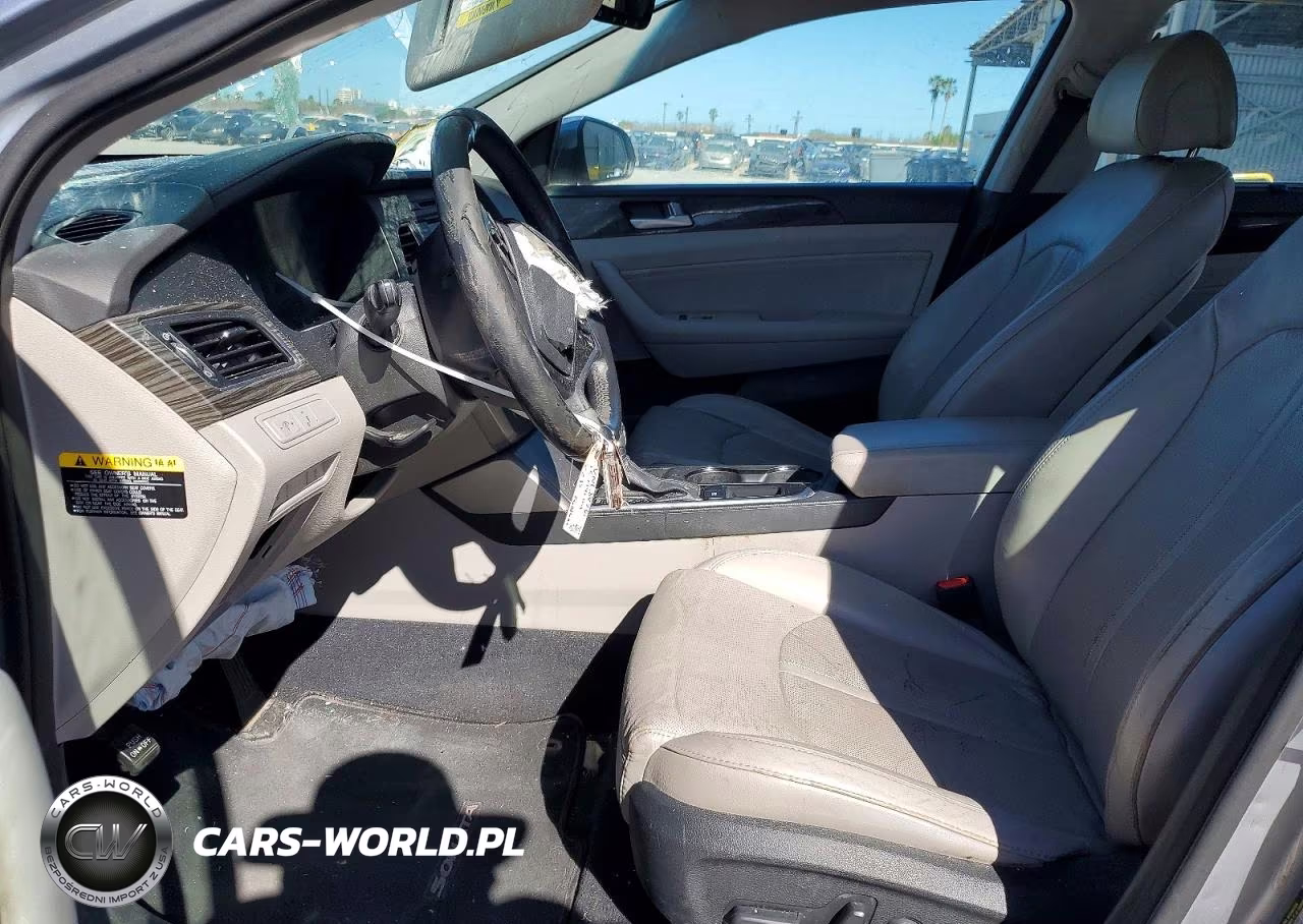 2015 Hyundai Sonata Limited VIN:5NPE34AF8FH049224 - 7