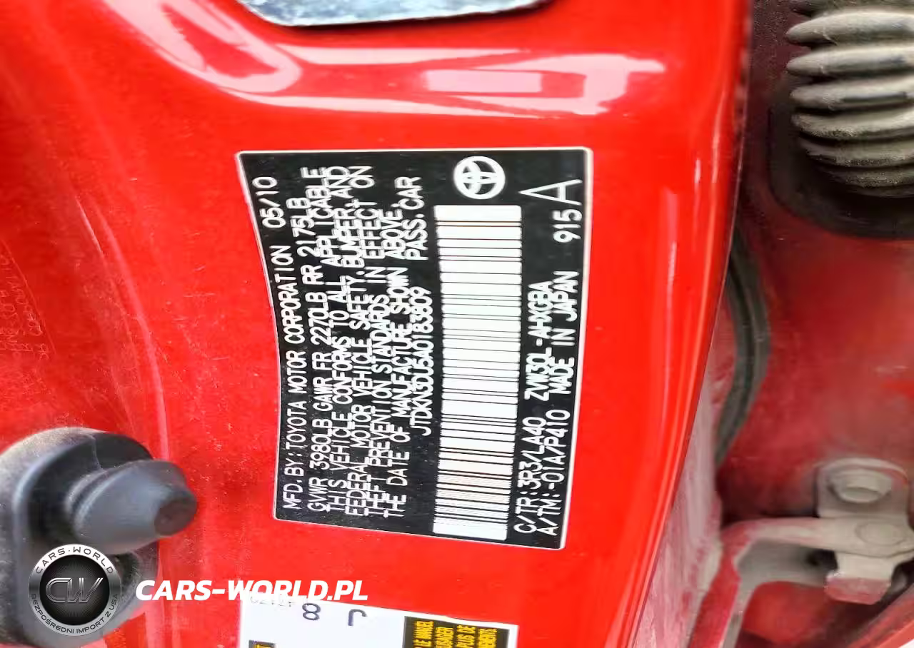 2010 Toyota Prius Iv VIN:JTDKN3DU5A0183809 - 12