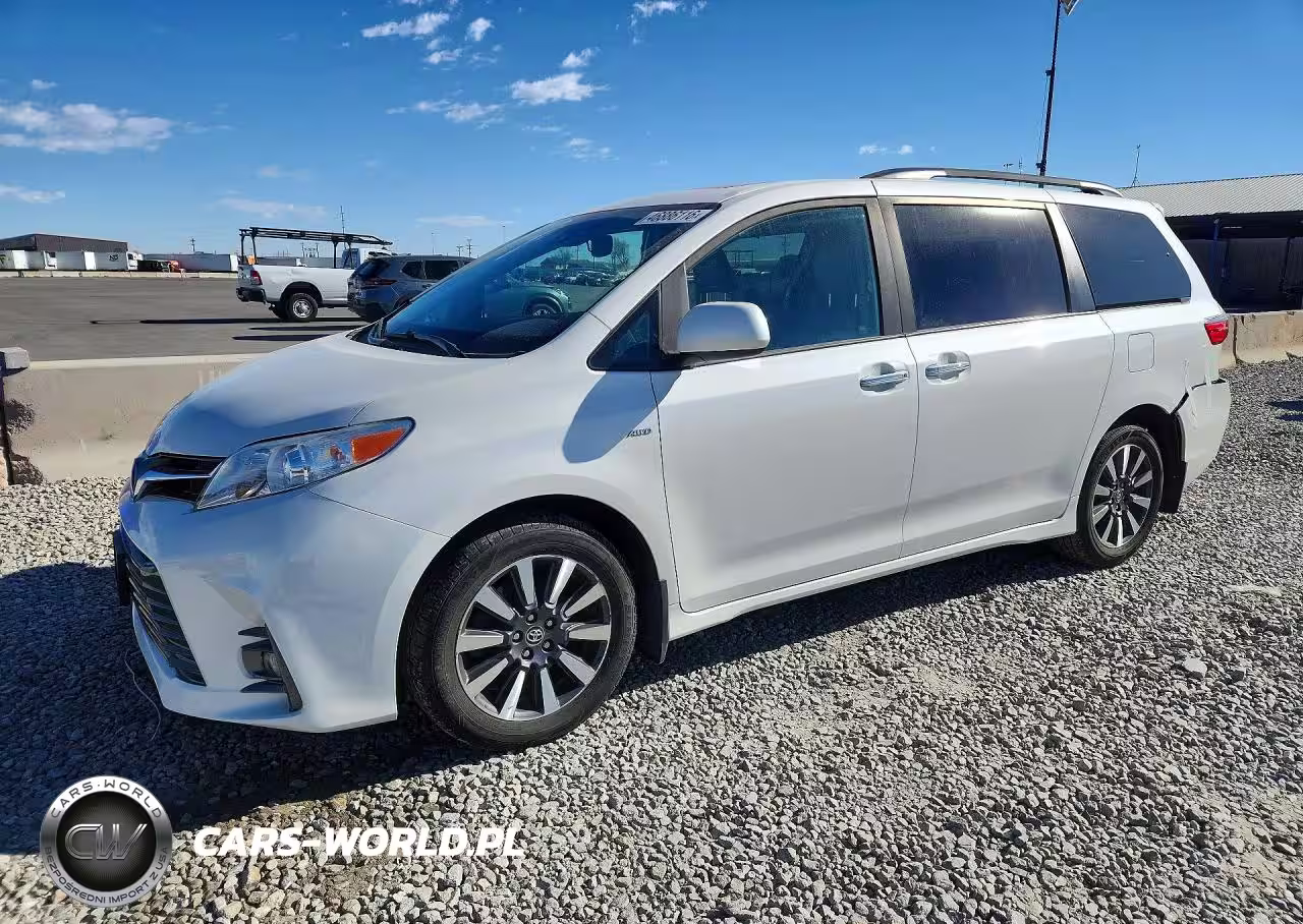 2020 Toyota Sienna Xle 7-Passenger