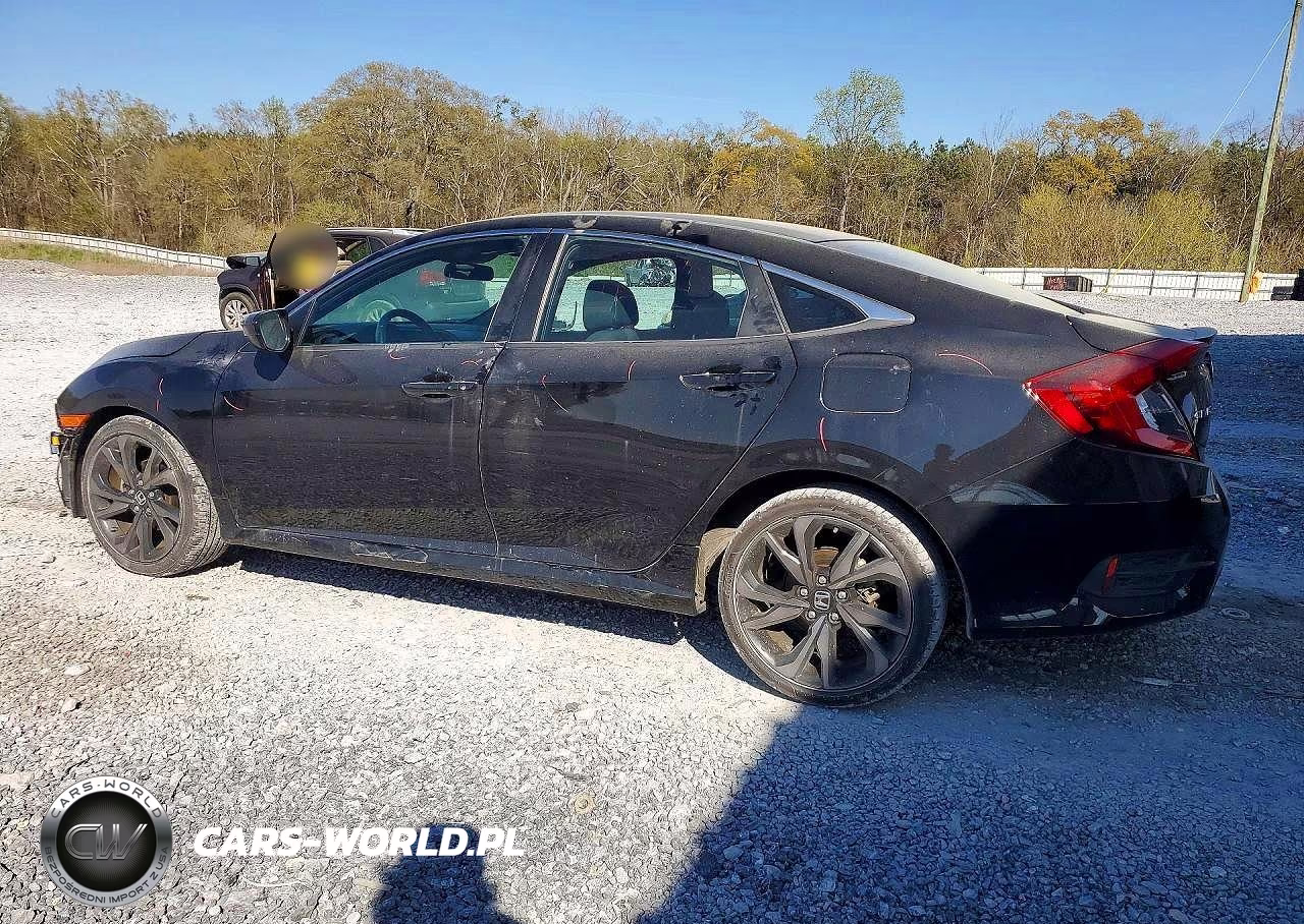 2019 Honda Civic Sport VIN:2HGFC2F83KH604717 - 2