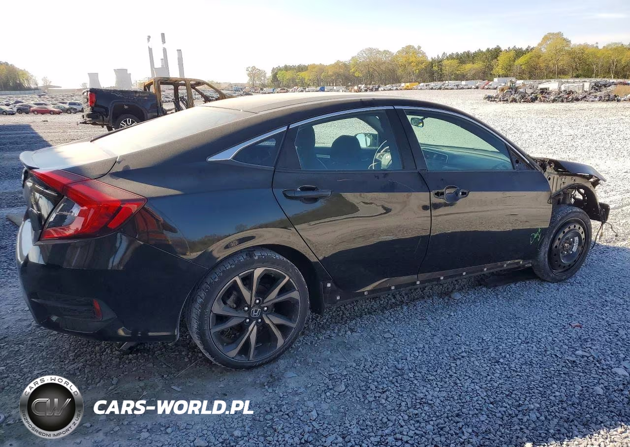 2019 Honda Civic Sport VIN:2HGFC2F83KH604717 - 3