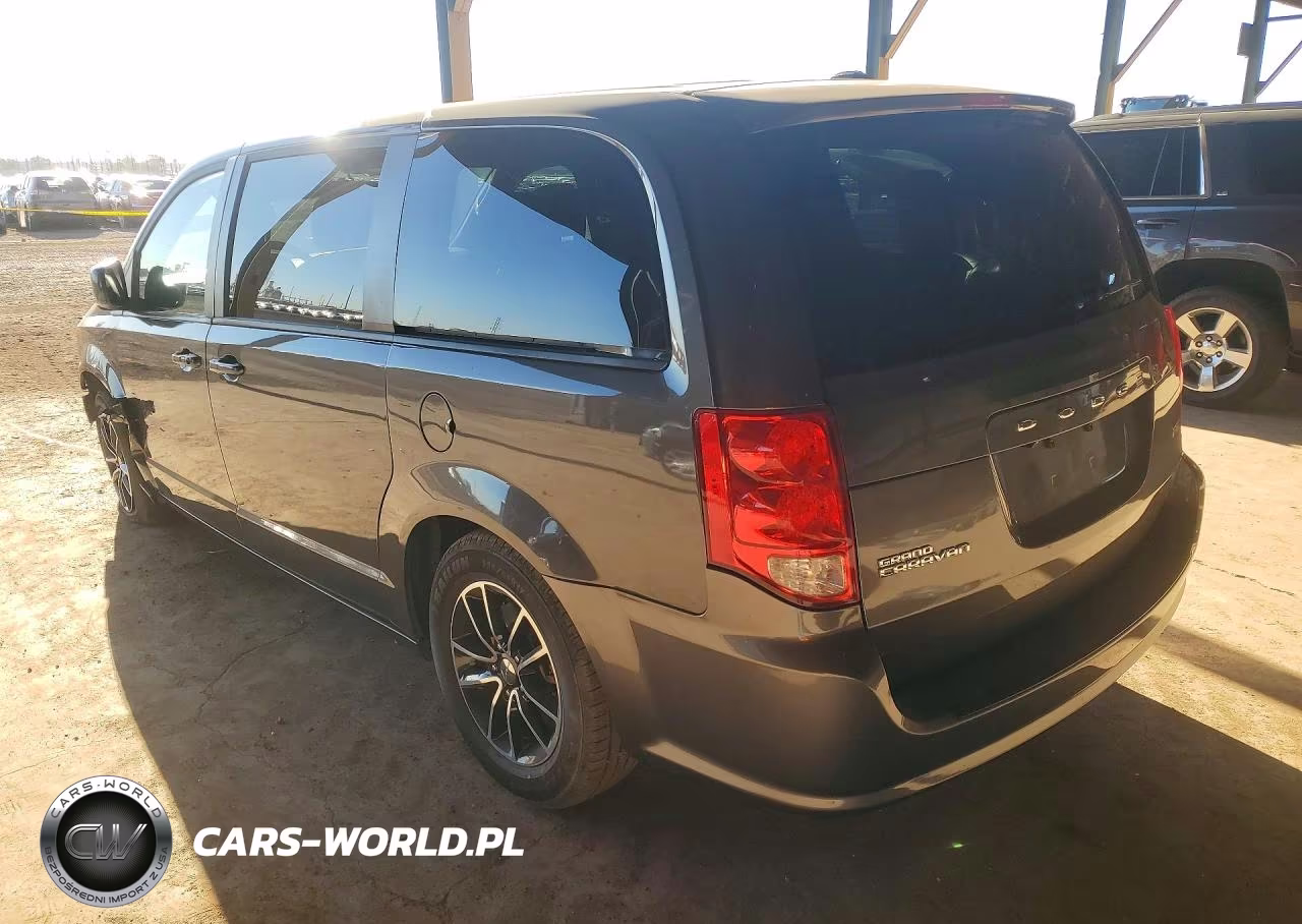 2018 Dodge Grand Caravan Se VIN:2C4RDGBG0JR201130 - 2