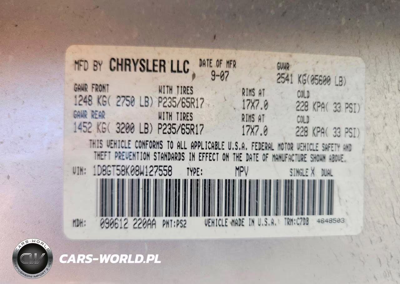 2008 Dodge Nitro Slt VIN:1D8GT58K08W127558 - 12