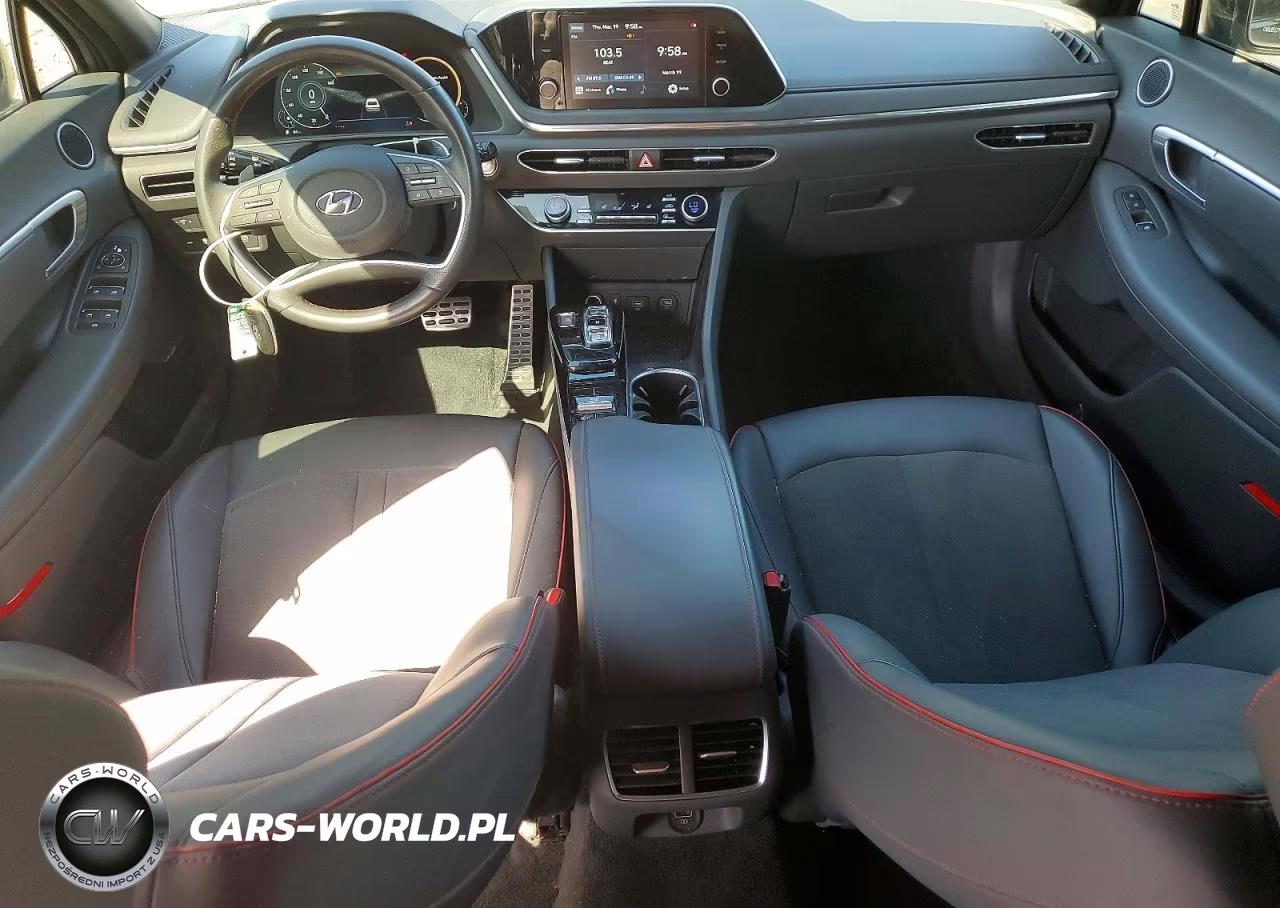 2020 Hyundai Sonata Sel Plus VIN:5NPEJ4J23LH009048 - 8