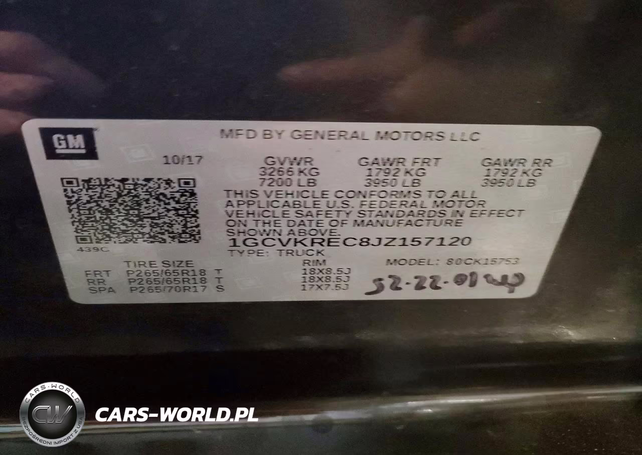 2018 Chevrolet Silverado K1500 Lt VIN:1GCVKREC8JZ157120 - 12