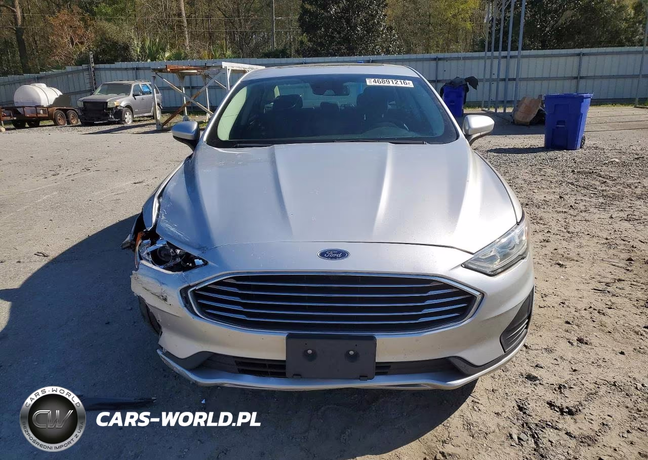 2019 Ford Fusion Se VIN:3FA6P0LU1KR118913 - 5