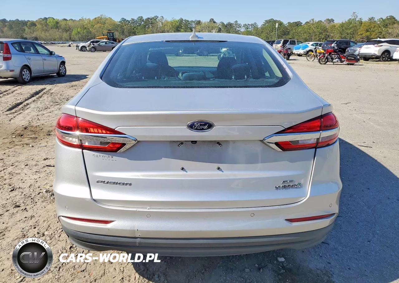 2019 Ford Fusion Se VIN:3FA6P0LU1KR118913 - 6