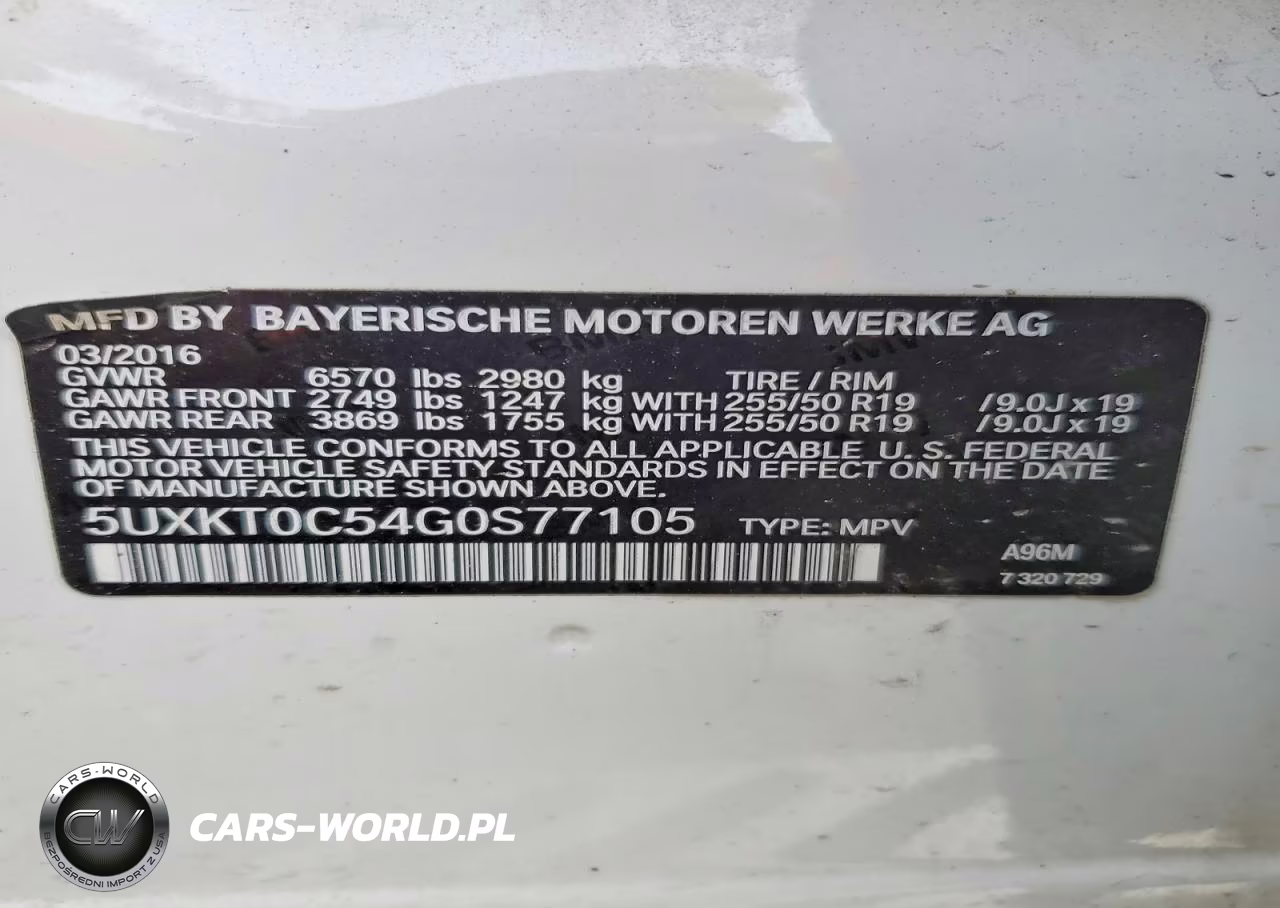 2016 BMW X5 Xdr40E VIN:5UXKT0C54G0S77105 - 13