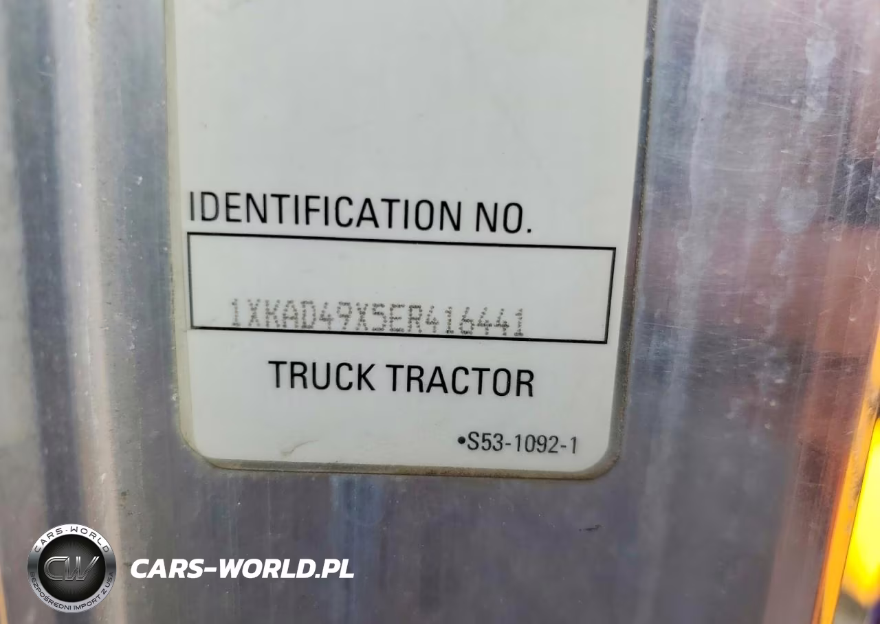 2014 Kenworth T660 Semi Truck VIN:1XKAD49X5ER416441 - 10