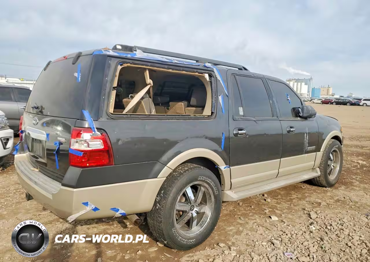 2007 Ford Expedition El Eddie Bauer VIN:1FMFK17577LA13120 - 3