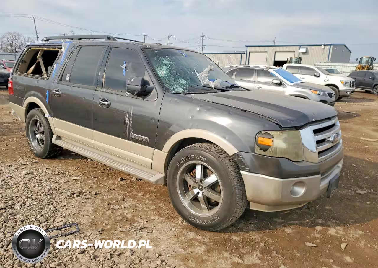 2007 Ford Expedition El Eddie Bauer VIN:1FMFK17577LA13120 - 4