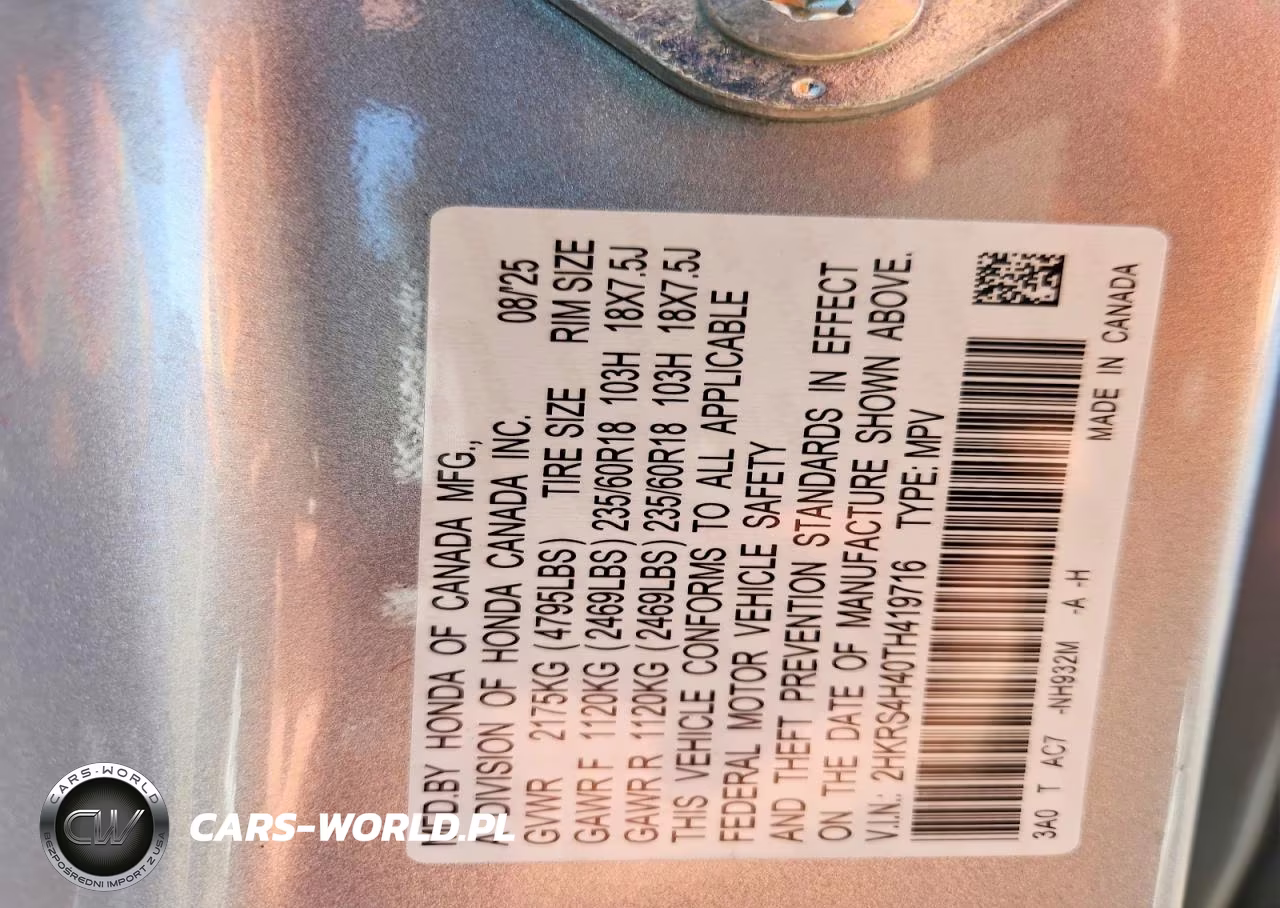 2026 Honda Cr-V Ex VIN:2HKRS4H40TH419716 - 13
