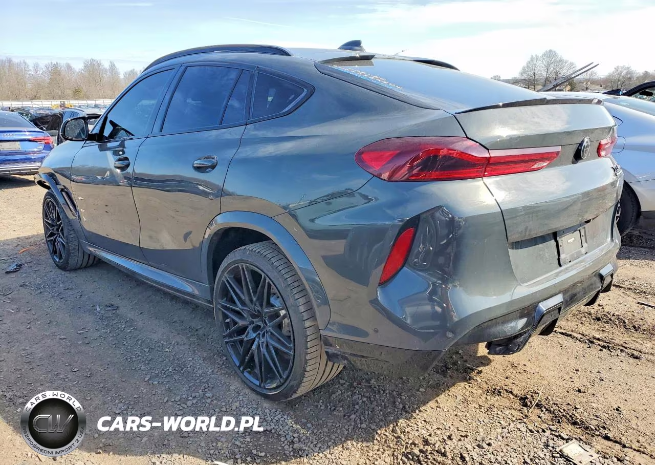 2022 BMW X6 M VIN:5YMCY0C02N9J90203 - 2