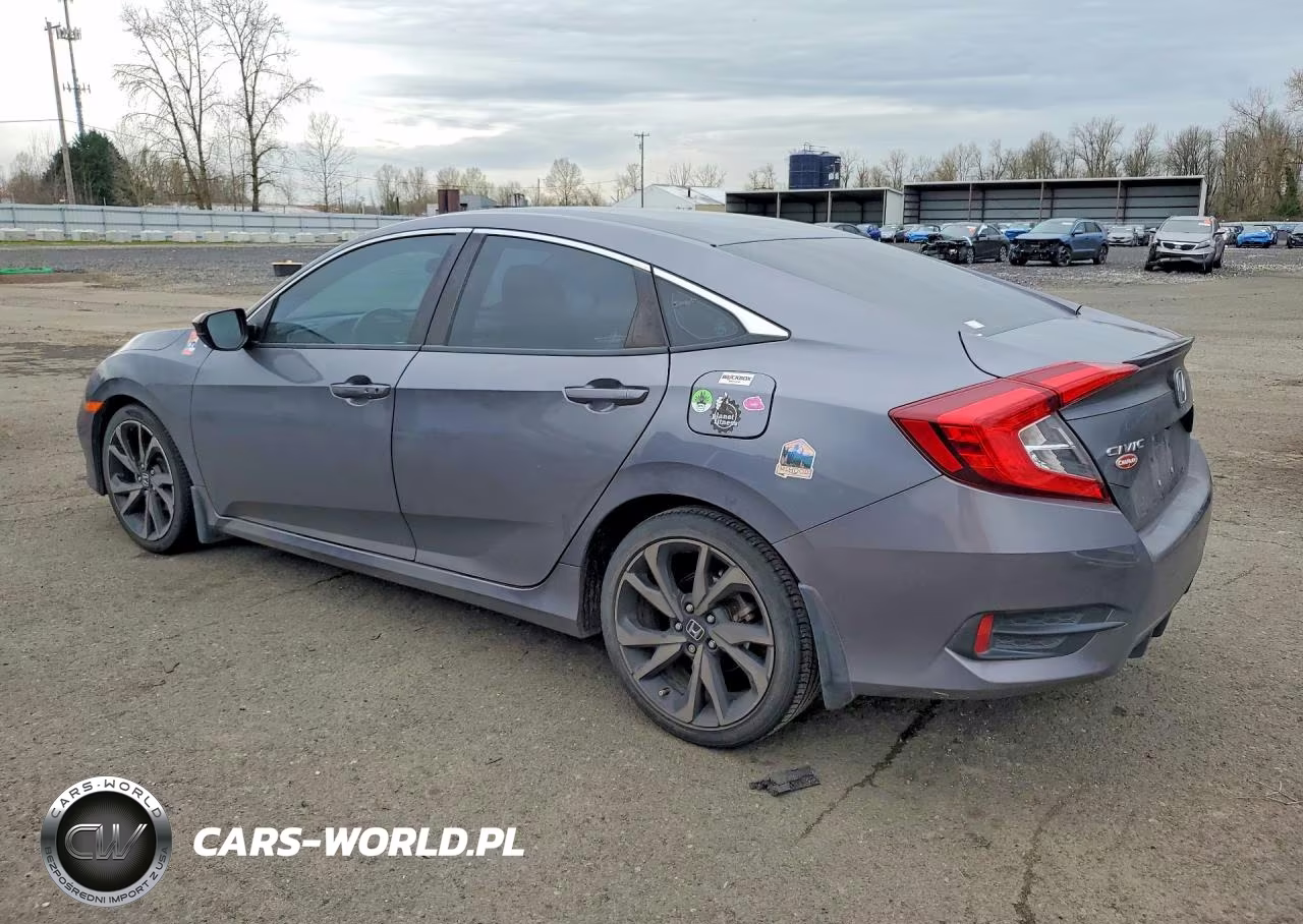 2021 Honda Civic Sport VIN:2HGFC2F82MH518950 - 2