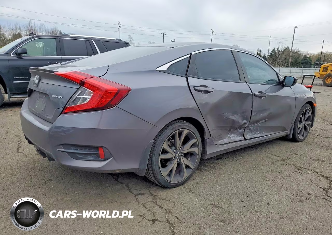 2021 Honda Civic Sport VIN:2HGFC2F82MH518950 - 3