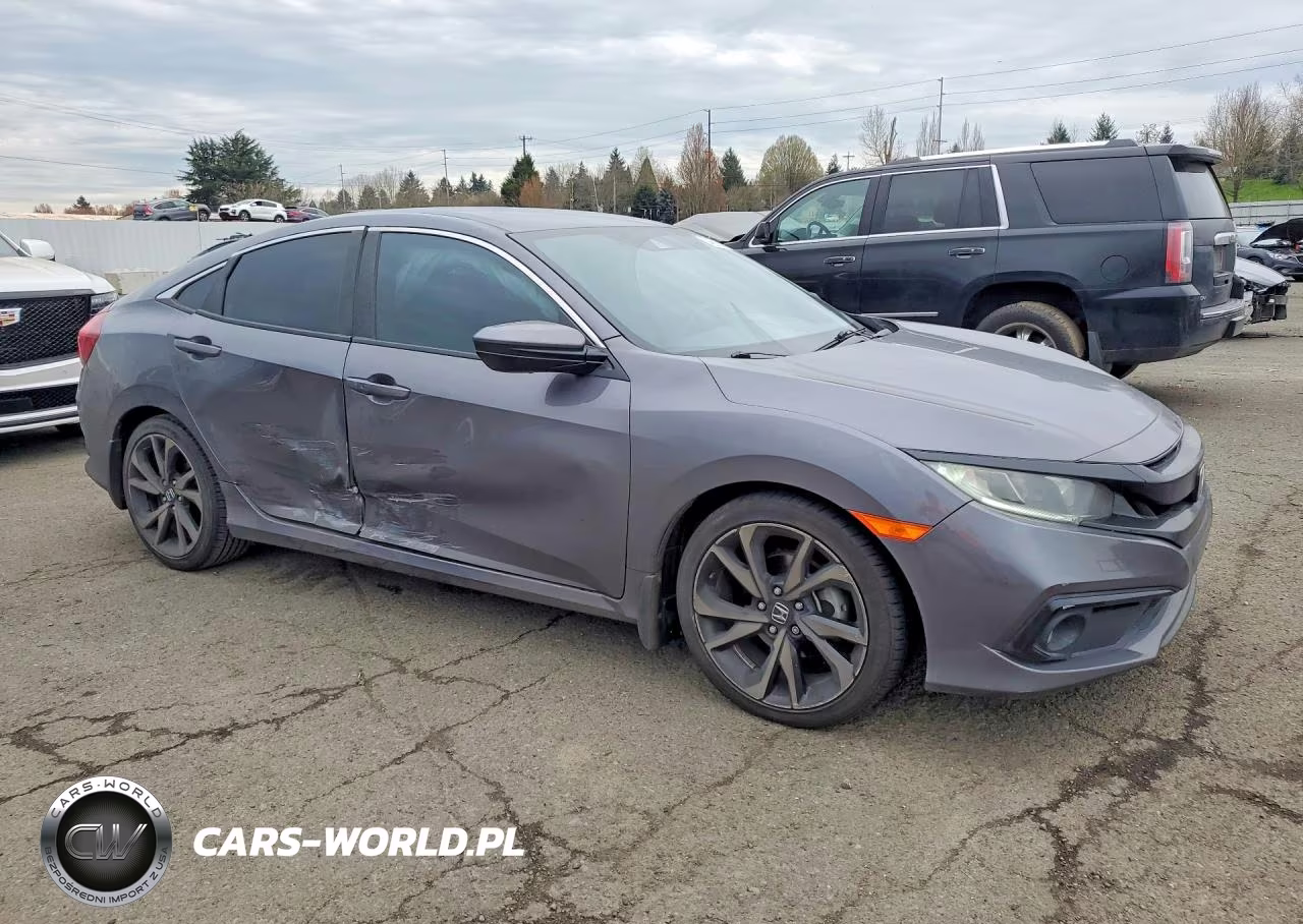 2021 Honda Civic Sport VIN:2HGFC2F82MH518950 - 4