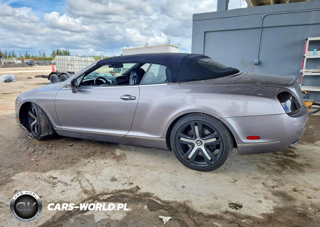 2009 Bentley Continental Gtc VIN:SCBDR33W79C060249 - 2
