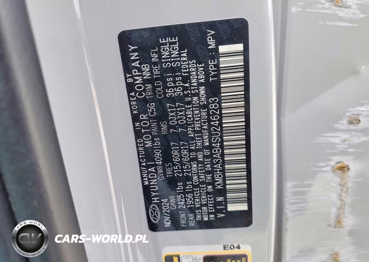 2025 Hyundai Kona Se VIN:KM8HA3AB4SU246283 - 13