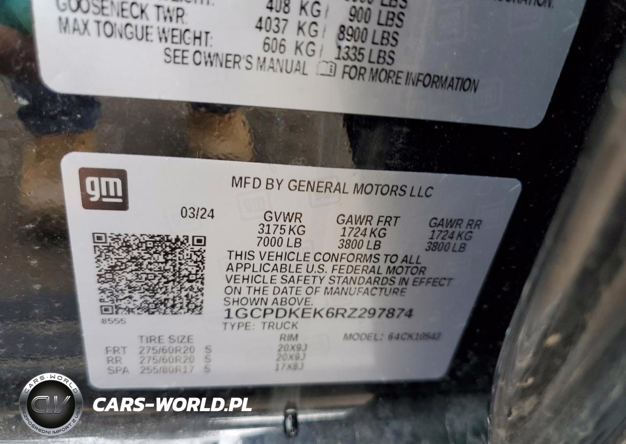 2024 Chevrolet Silverado K1500 Lt-L VIN:1GCPDKEK6RZ297874 - 13