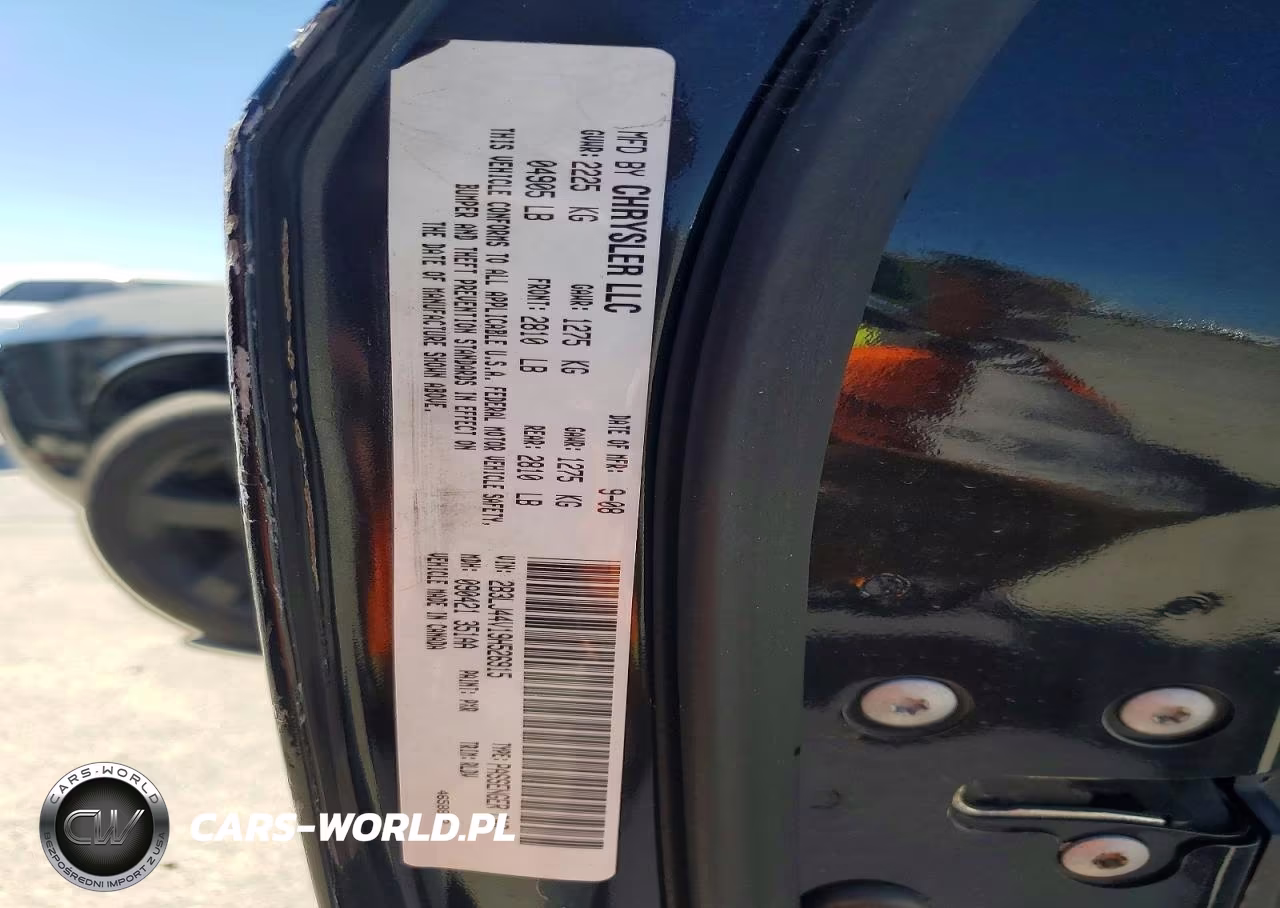 2009 Dodge Challenger VIN:2B3LJ44V19H526915 - 13