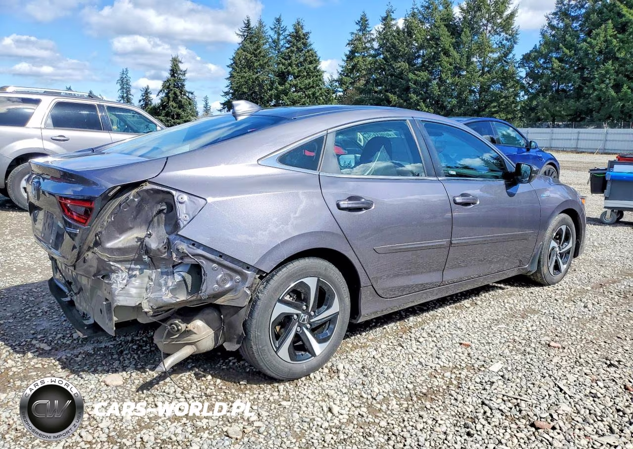 2022 Honda Insight Ex VIN:19XZE4F57NE003723 - 3