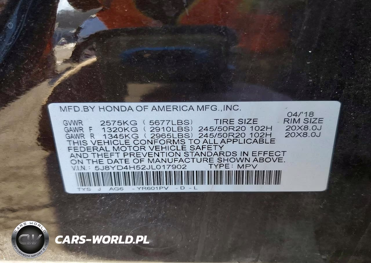 2018 Acura Mdx Technology VIN:5J8YD4H52JL017902 - 14