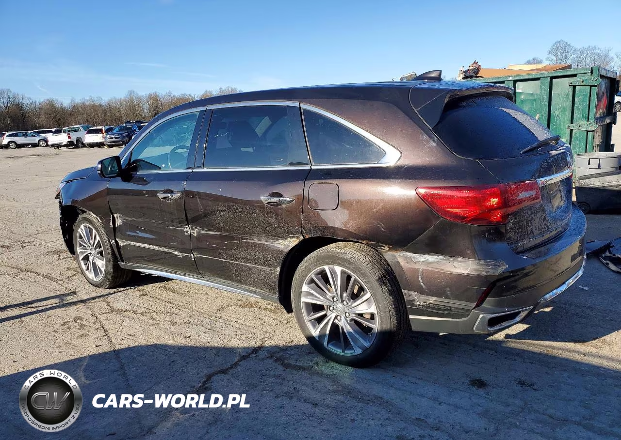2018 Acura Mdx Technology VIN:5J8YD4H52JL017902 - 2