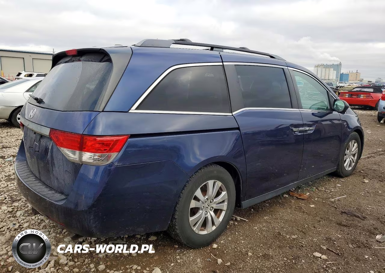 2014 Honda Odyssey Exl VIN:5FNRL5H64EB072073 - 3
