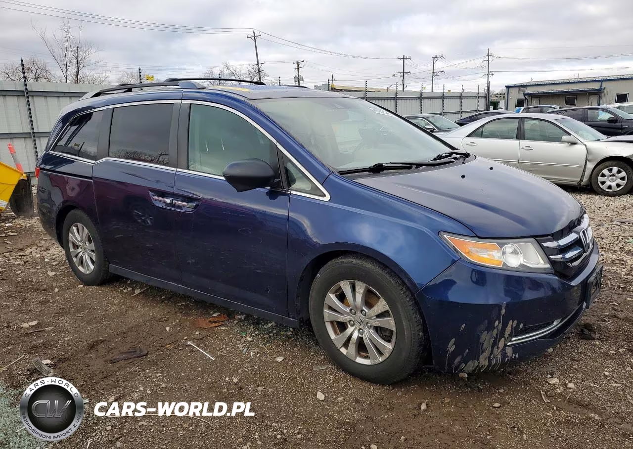 2014 Honda Odyssey Exl VIN:5FNRL5H64EB072073 - 4