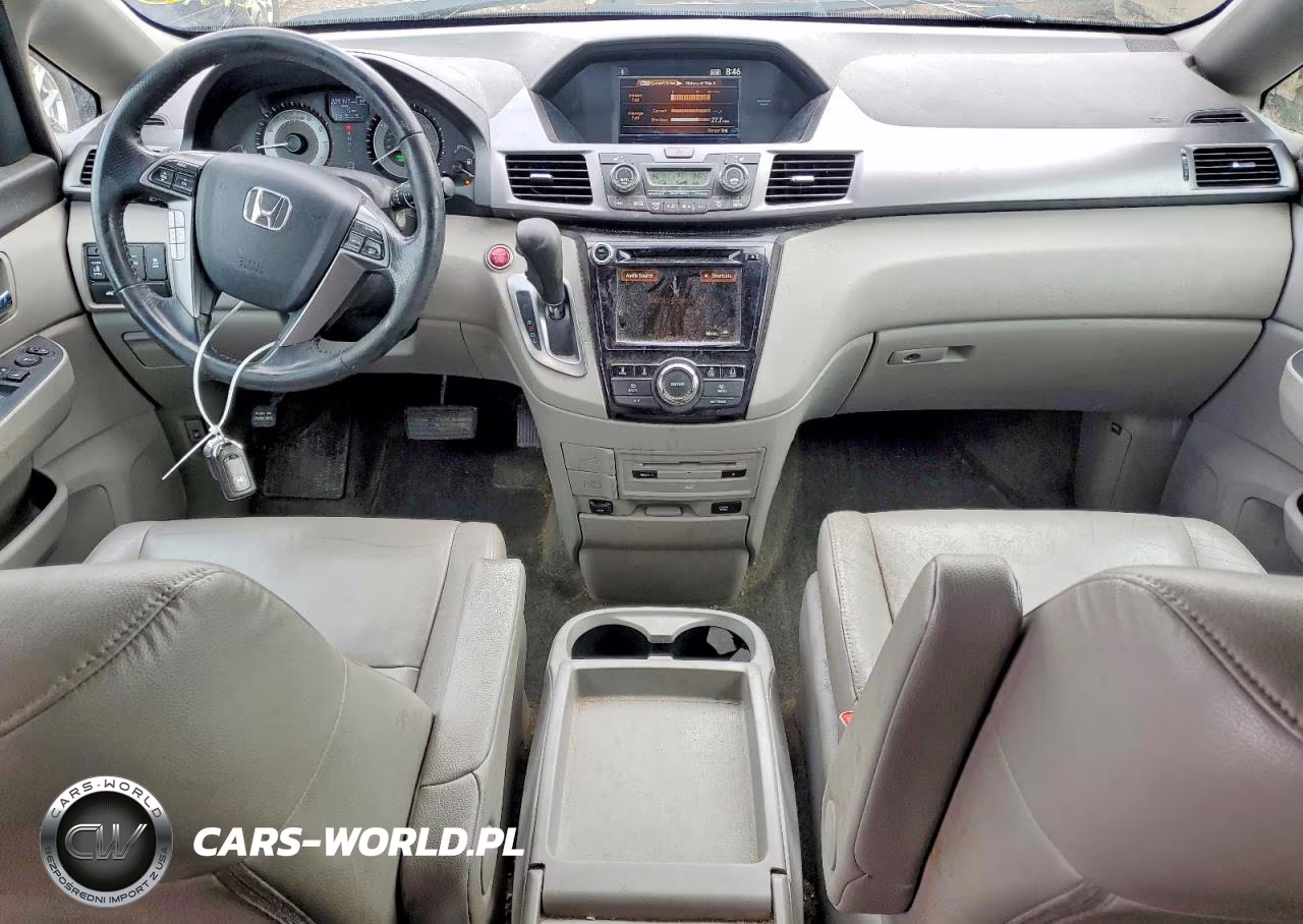 2014 Honda Odyssey Exl VIN:5FNRL5H64EB072073 - 8