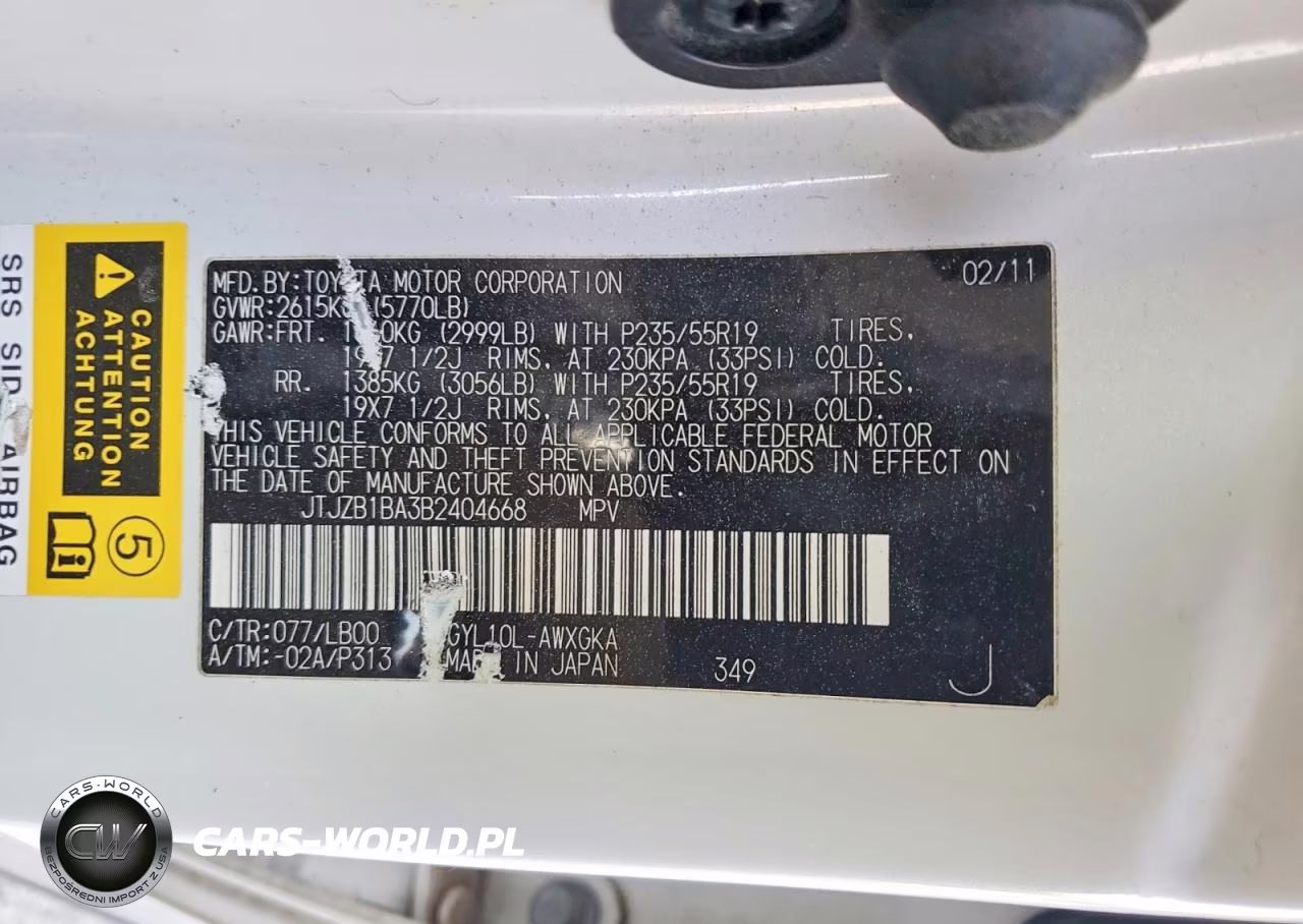2011 Lexus Rx 450H Base VIN:JTJZB1BA3B2404668 - 14