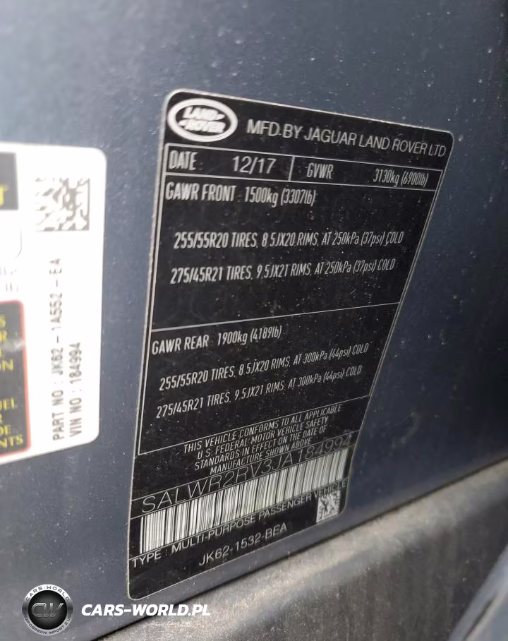 2018 Land Rover Range Rover Sport Hse VIN:SALWR2RV3JA184994 - 13