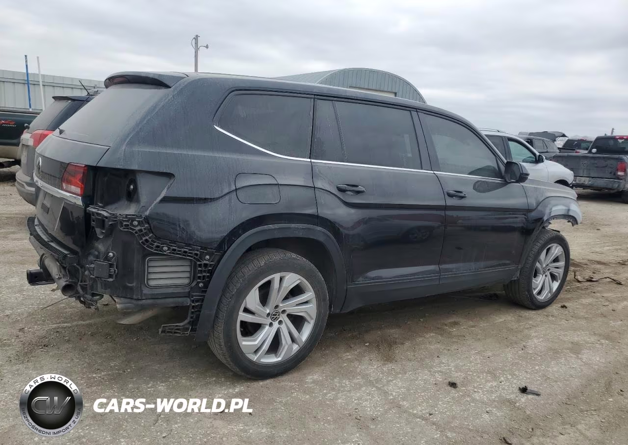 2021 Volkswagen Atlas Se VIN:1V2WR2CA3MC568519 - 3