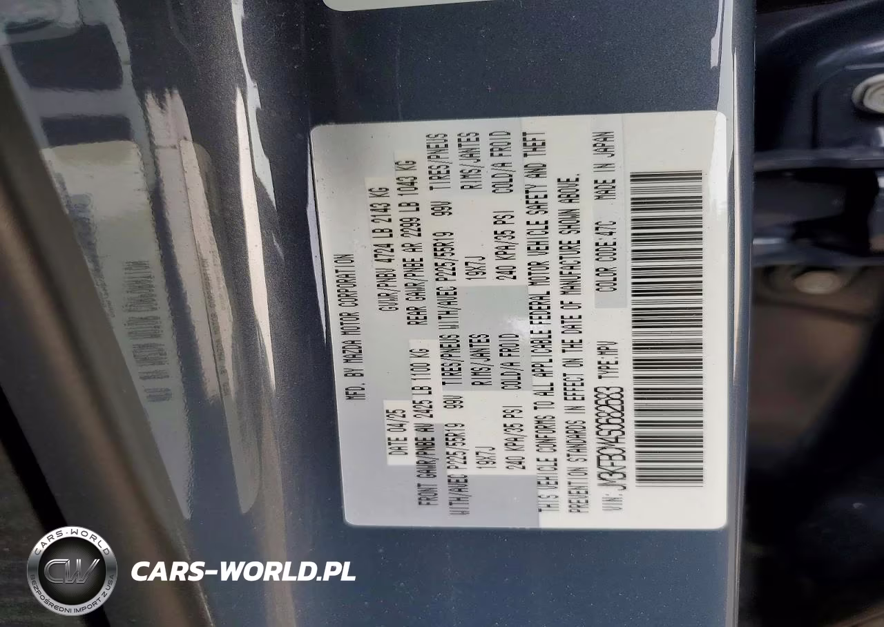 2025 Mazda Cx-5 Preferred VIN:JM3KFBCM4S0682683 - 13