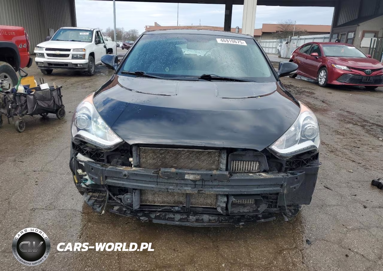 2014 Hyundai Veloster Turbo VIN:KMHTC6AEXEU198468 - 5
