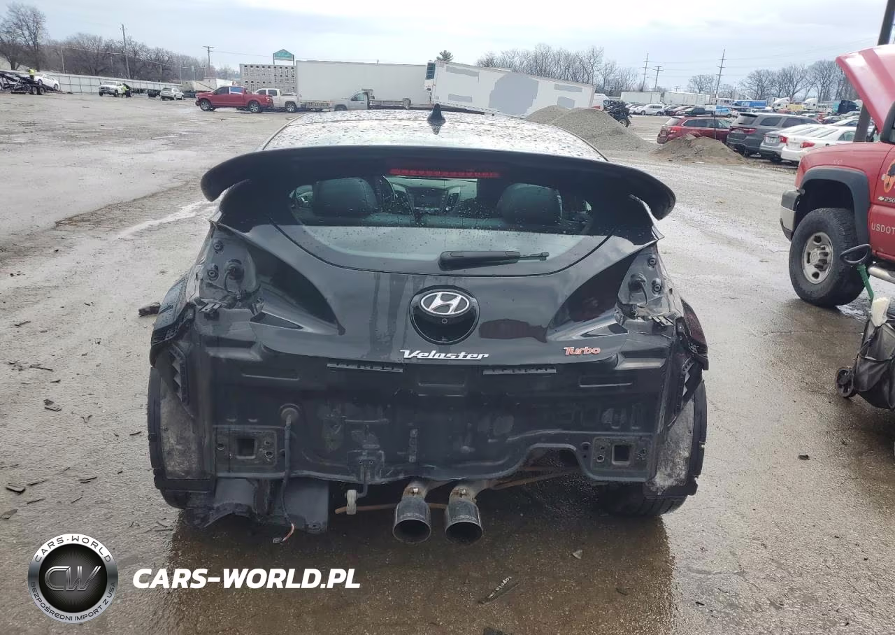 2014 Hyundai Veloster Turbo VIN:KMHTC6AEXEU198468 - 6