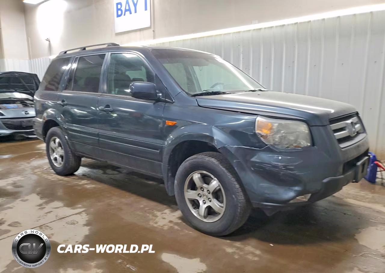 2006 Honda Pilot Ex VIN:2HKYF18586H561209 - 4