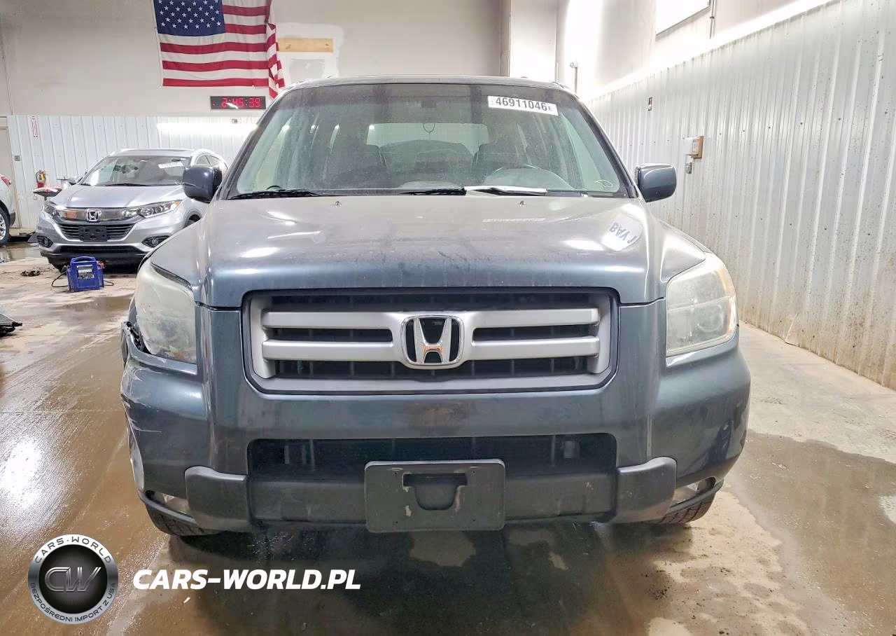 2006 Honda Pilot Ex VIN:2HKYF18586H561209 - 5