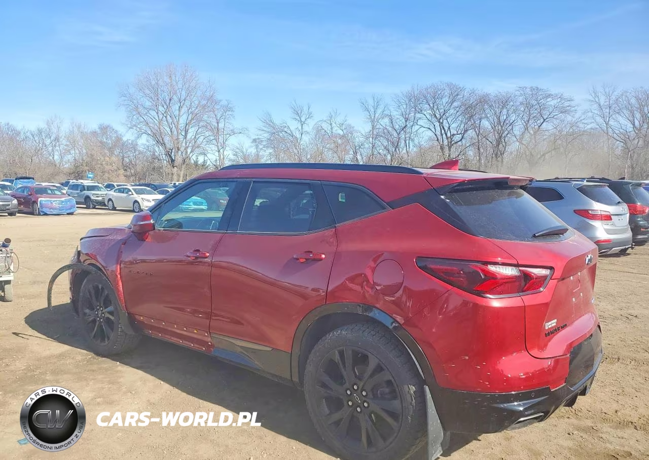 2021 Chevrolet Blazer Rs VIN:3GNKBRS4MS524244 - 2