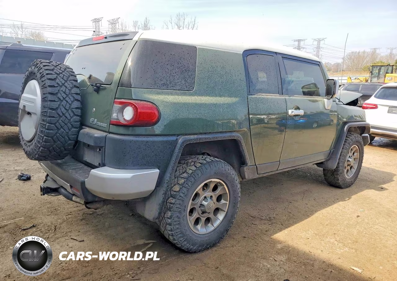2013 Toyota Fj Cruiser Base VIN:JTEBU4BFXDK154033 - 3