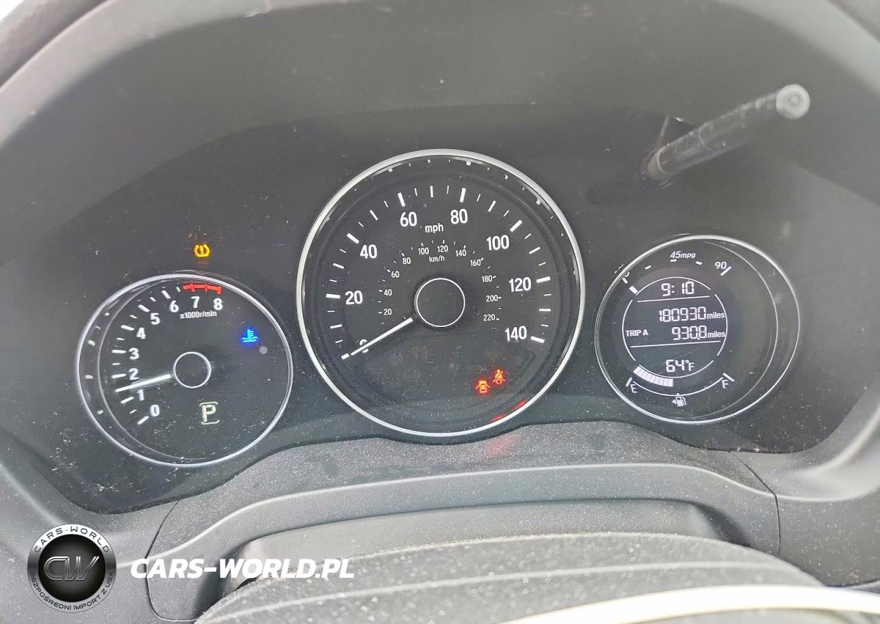 2020 Honda Hr-V Lx VIN:3CZRU6H3XLM717448 - 9