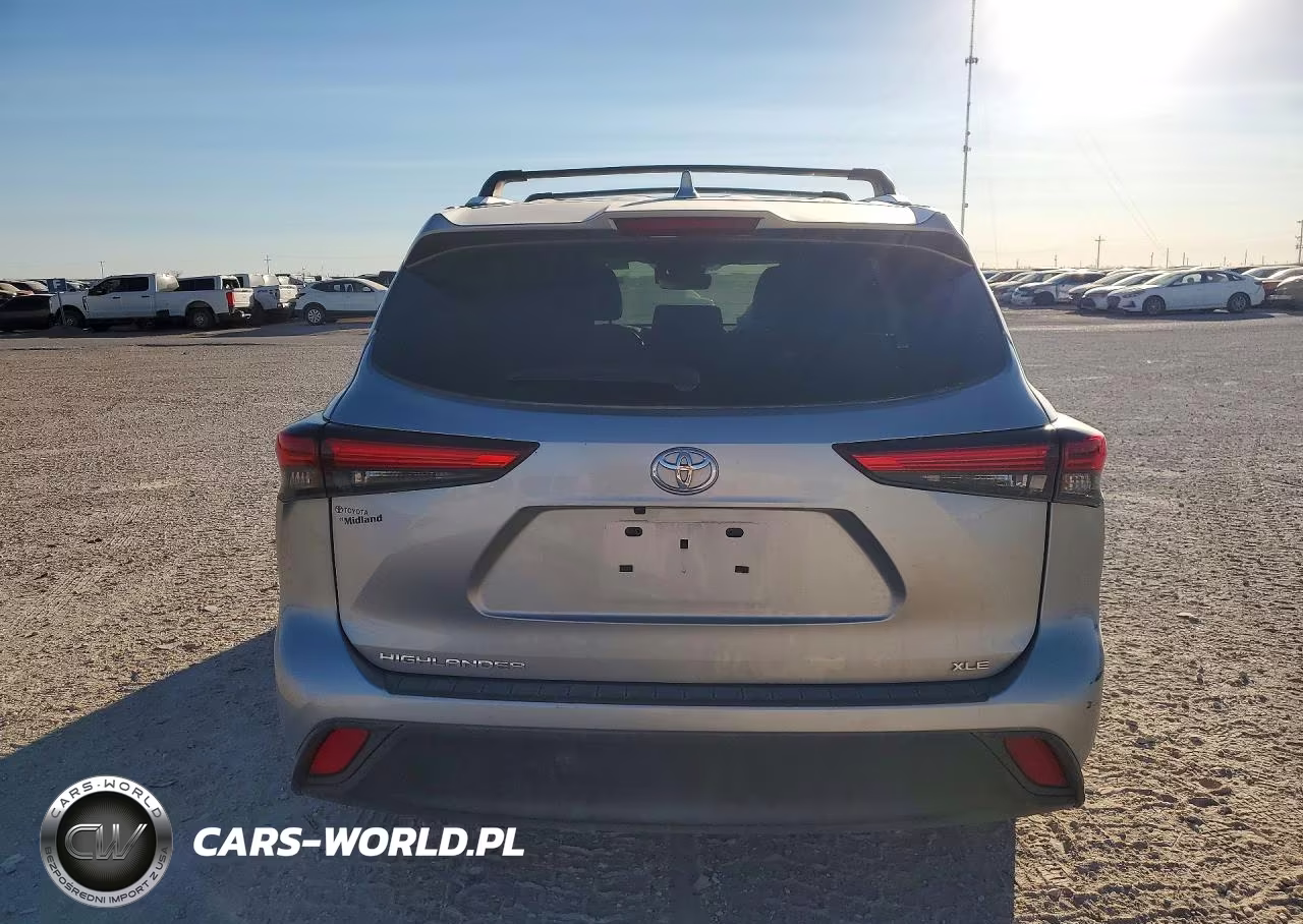 2023 Toyota Highlander Xle VIN:5TDKDRAH3PS520223 - 6