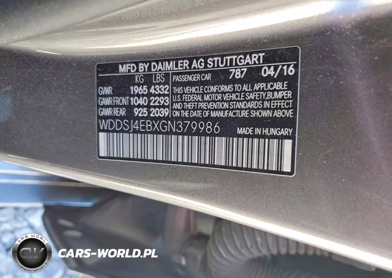 2016 Mercedes-Benz Cla 250 VIN:WDDSJ4EBXGN379986 - 12