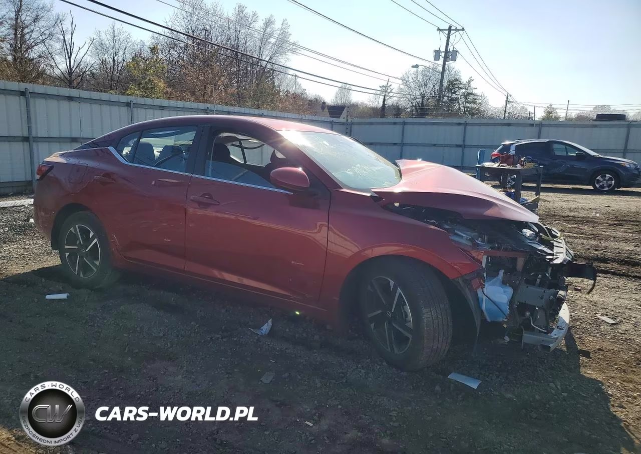 2025 Nissan Sentra Sv VIN:3N1AB8CV5SY337554 - 4