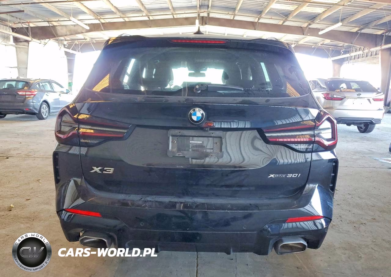 2022 BMW X3 xDrive30I VIN:5UX53DP06N9M66365 - 6