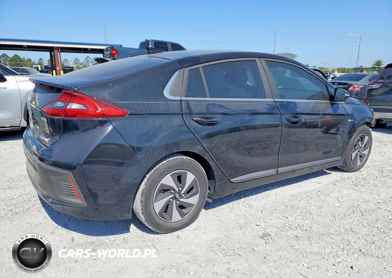 2018 Hyundai Ioniq Hybrid Sel VIN:KMHC75LC4JU081800 - 3