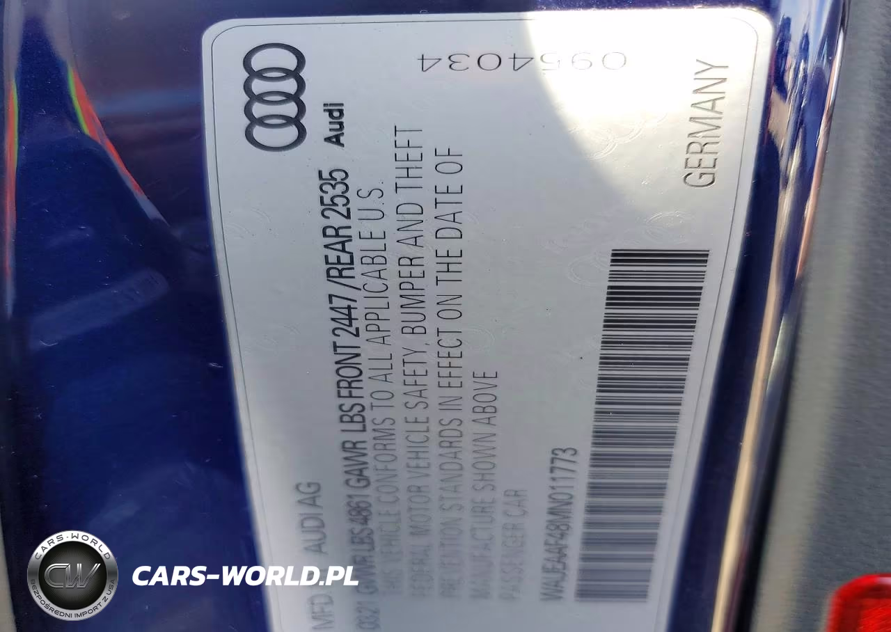 2021 Audi A4 Premium Plus 45 VIN:WAUEAAF48MN011773 - 12