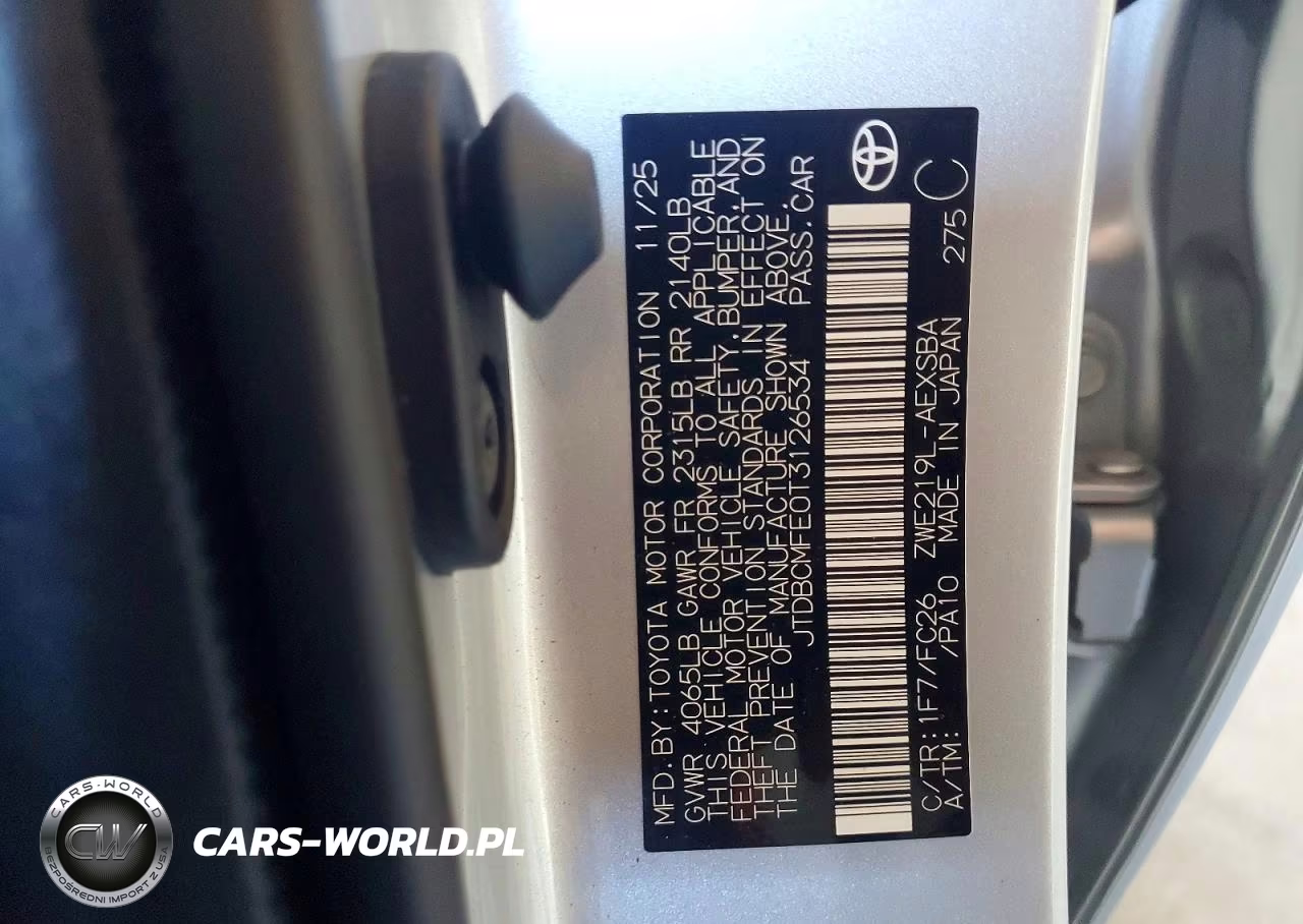 2026 Toyota Corolla Hybrid Se VIN:JTDBCMFE0T3126534 - 13